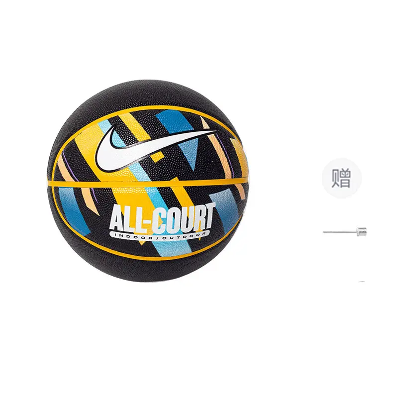 Nike Баскетбольный мяч PU черный желтый синий размер 7 тренировочный unisex
Nike Баскетбольный мяч PU черный желтый синий размер 7 тренировочный unisex