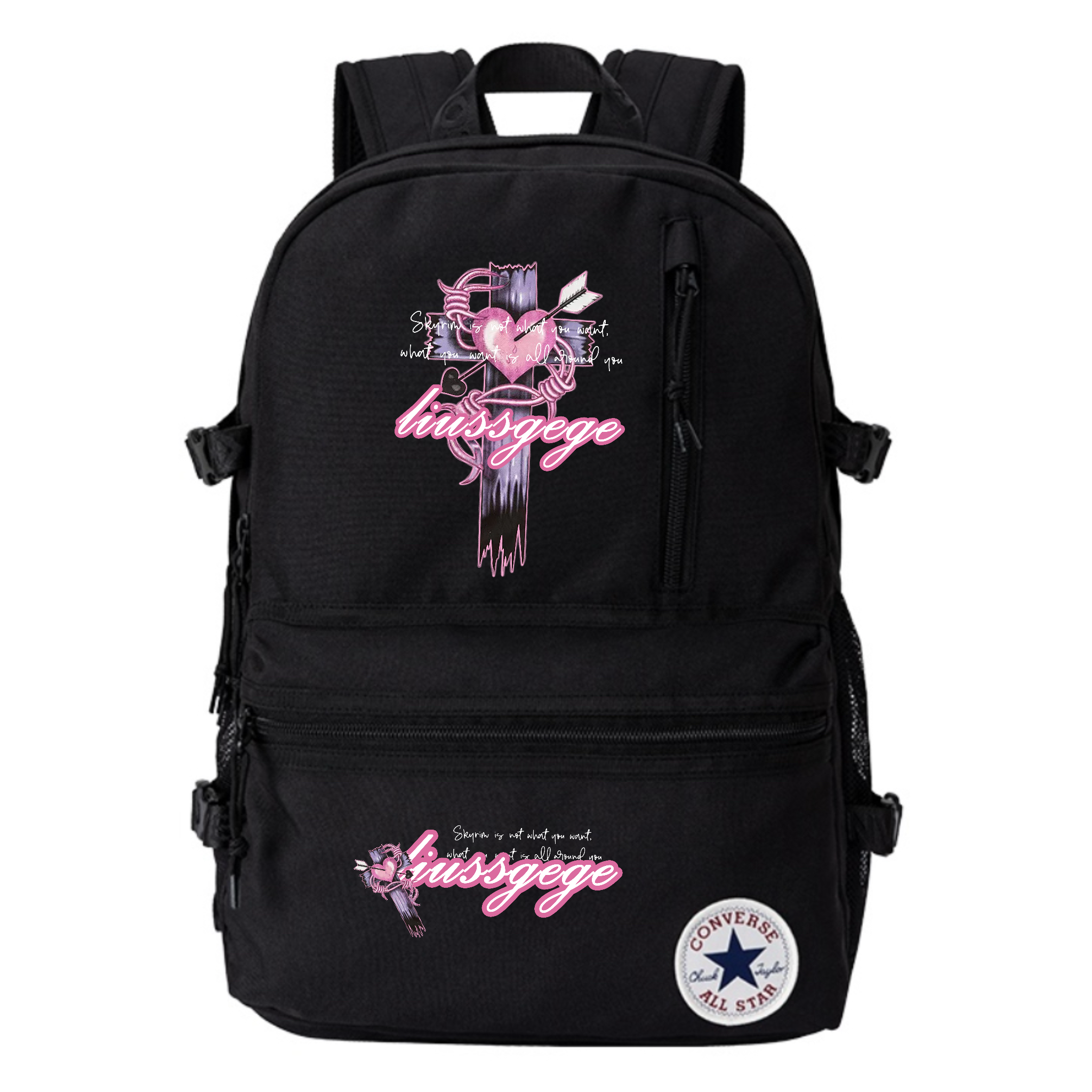 Converse Полиэстеровый рюкзак обычный унисекс черный
Converse Полиэстеровый рюкзак обычный унисекс черный