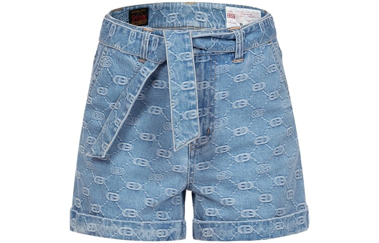 Джинсовые шорты женские джинсовые синие по всей земле Evisu
Джинсовые шорты женские джинсовые синие по всей земле Evisu