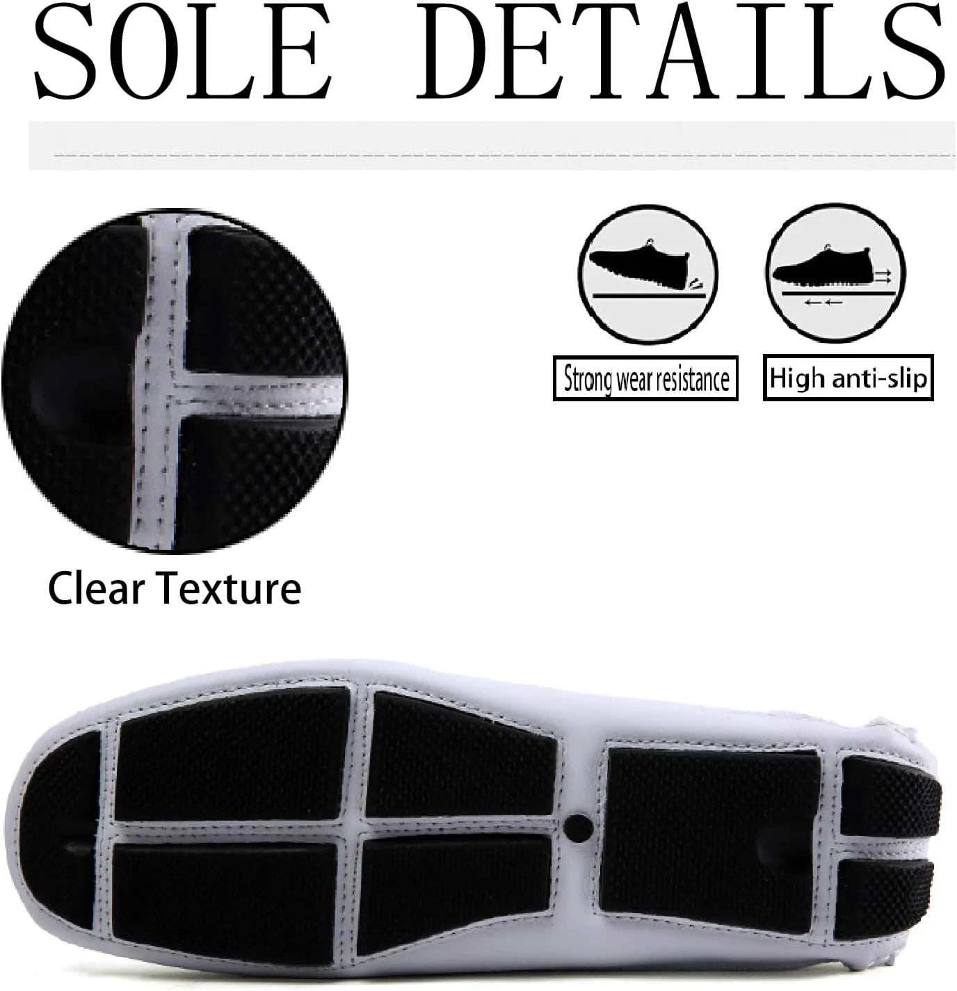 Мужские кожаные лоферы с шнуровкой и ручной строчкой, плоские, легкие, мягкие, без шнурков, с противоскользящей подошвой, мокасины для прогулок на улице и вождения автомобиля LVOMU, белый
Мужские кожаные лоферы с шнуровкой и ручной строчкой, плоские, легкие, мягкие, без шнурков, с противоскользящей подошвой, мокасины для прогулок на улице и вождения автомобиля LVOMU, белый