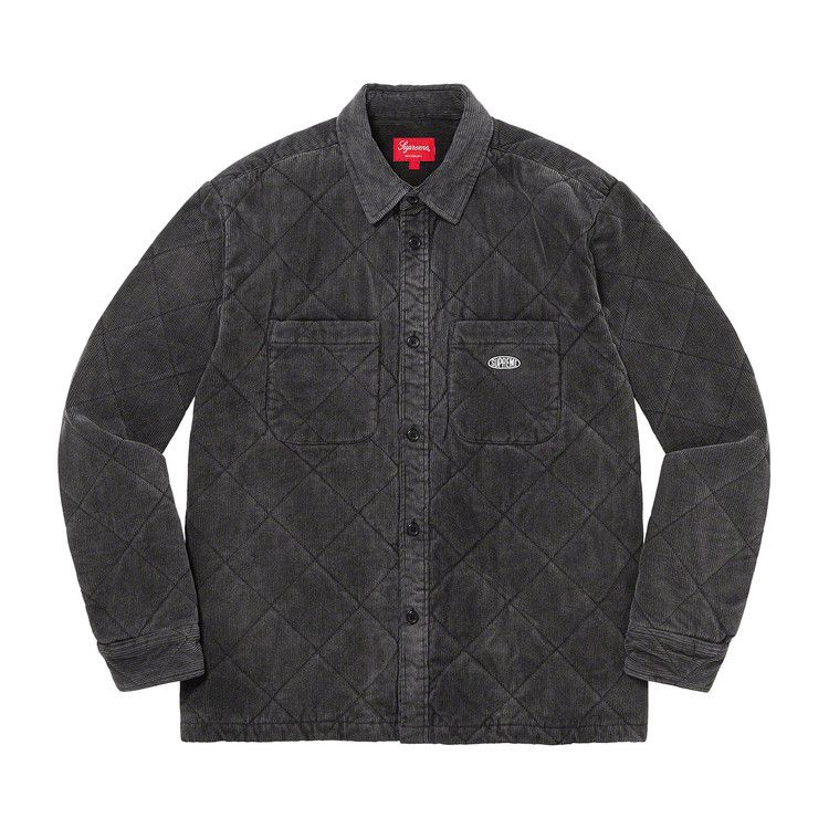 Рубашка Supreme Quilted Corduroy Shirt, Black
Рубашка Supreme Quilted Corduroy Shirt, Black