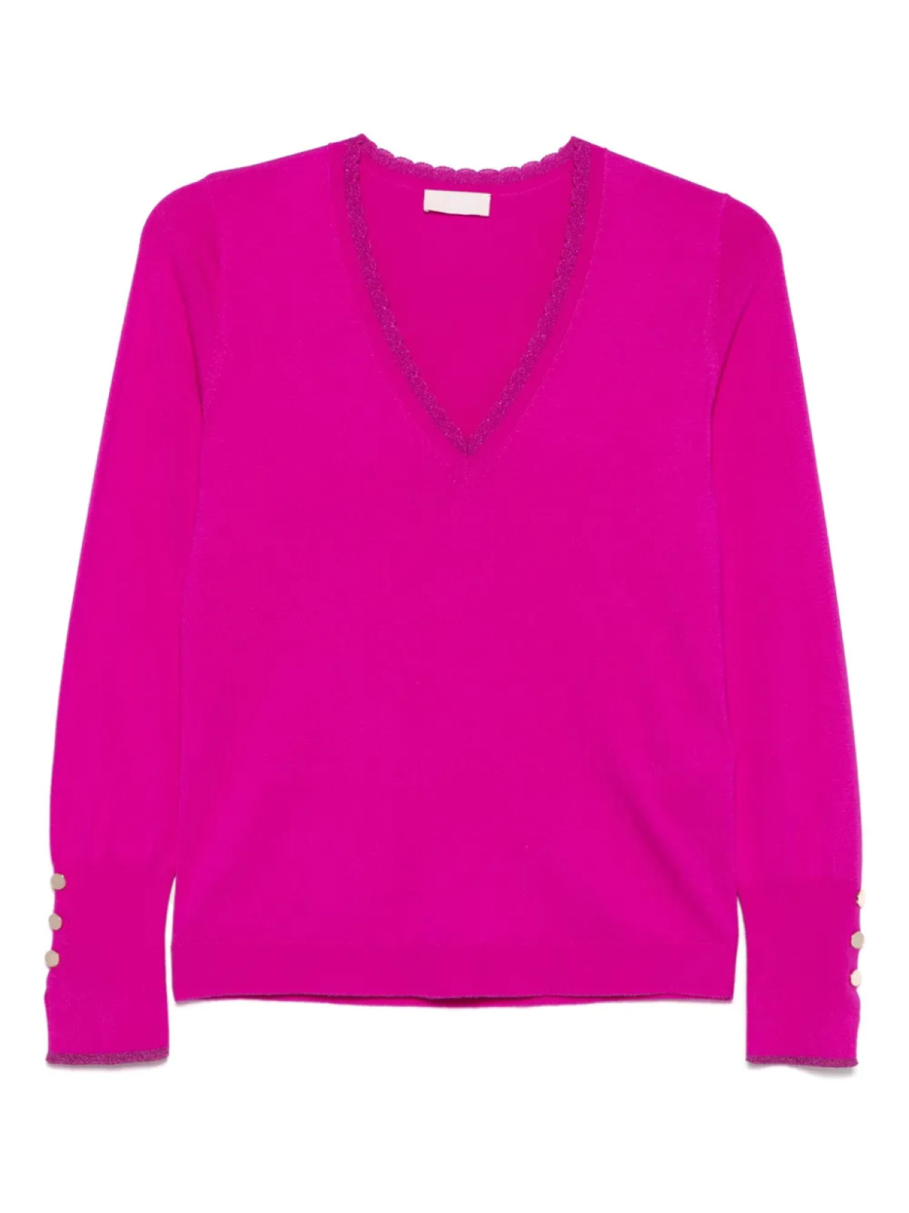 Топ с фестонами LIU JO, розовый
Топ с фестонами LIU JO, розовый