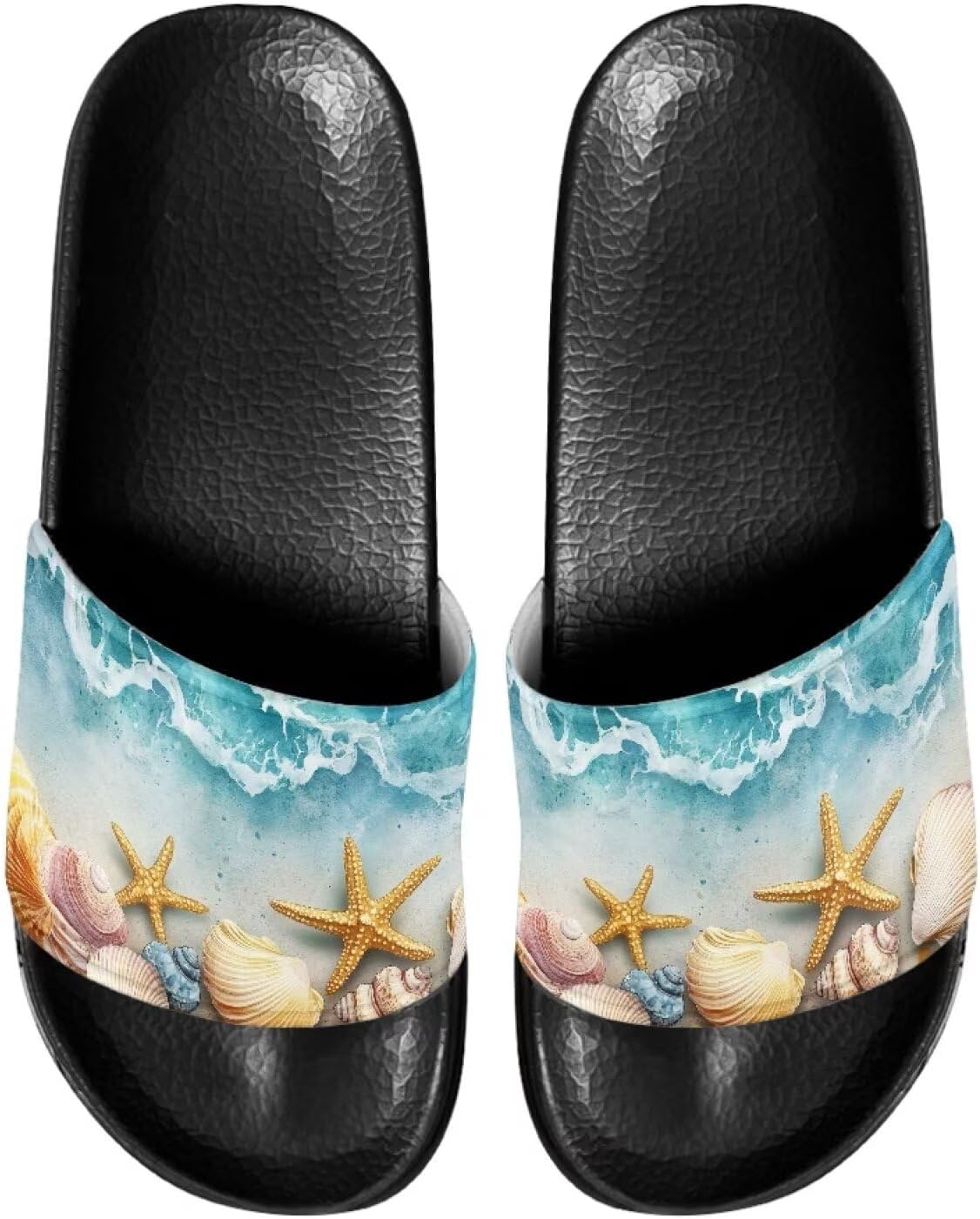 Домашние шлепанцы JUDENTIDOS, тапочки для ванной, слайдоны, повседневная обувь для мужчин и женщин, Beach Starfish Seashells
Домашние шлепанцы JUDENTIDOS, тапочки для ванной, слайдоны, повседневная обувь для мужчин и женщин, Beach Starfish Seashells