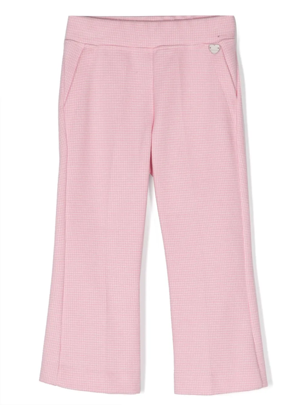 Расклешенные брюки в ломаную клетку Monnalisa, розовый
Расклешенные брюки в ломаную клетку Monnalisa, розовый