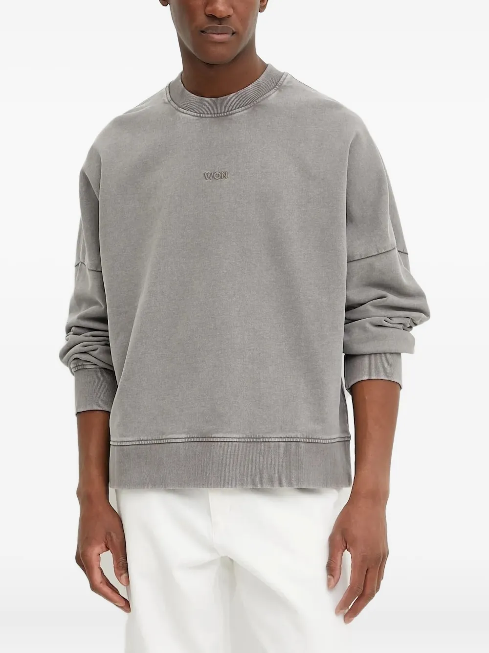 Толстовка с вышивкой Won Hundred, серый
Толстовка с вышивкой Won Hundred, серый