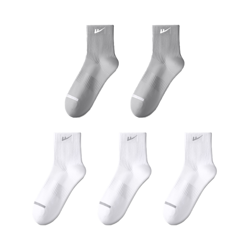 Унисекс носки Mid Calf WARRIOR, 5 pack (2 серый+3 белый)
Унисекс носки Mid Calf WARRIOR, 5 pack (2 серый+3 белый)