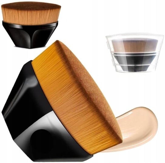 Плотная мягкая кисть для тональной основы Edibazzar
Плотная мягкая кисть для тональной основы Edibazzar