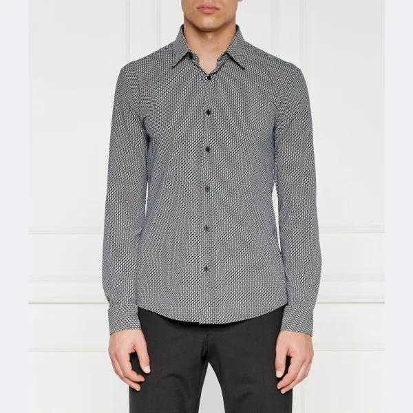 Рубашка узкого кроя p-roan Boss, черный
Рубашка узкого кроя p-roan Boss, черный