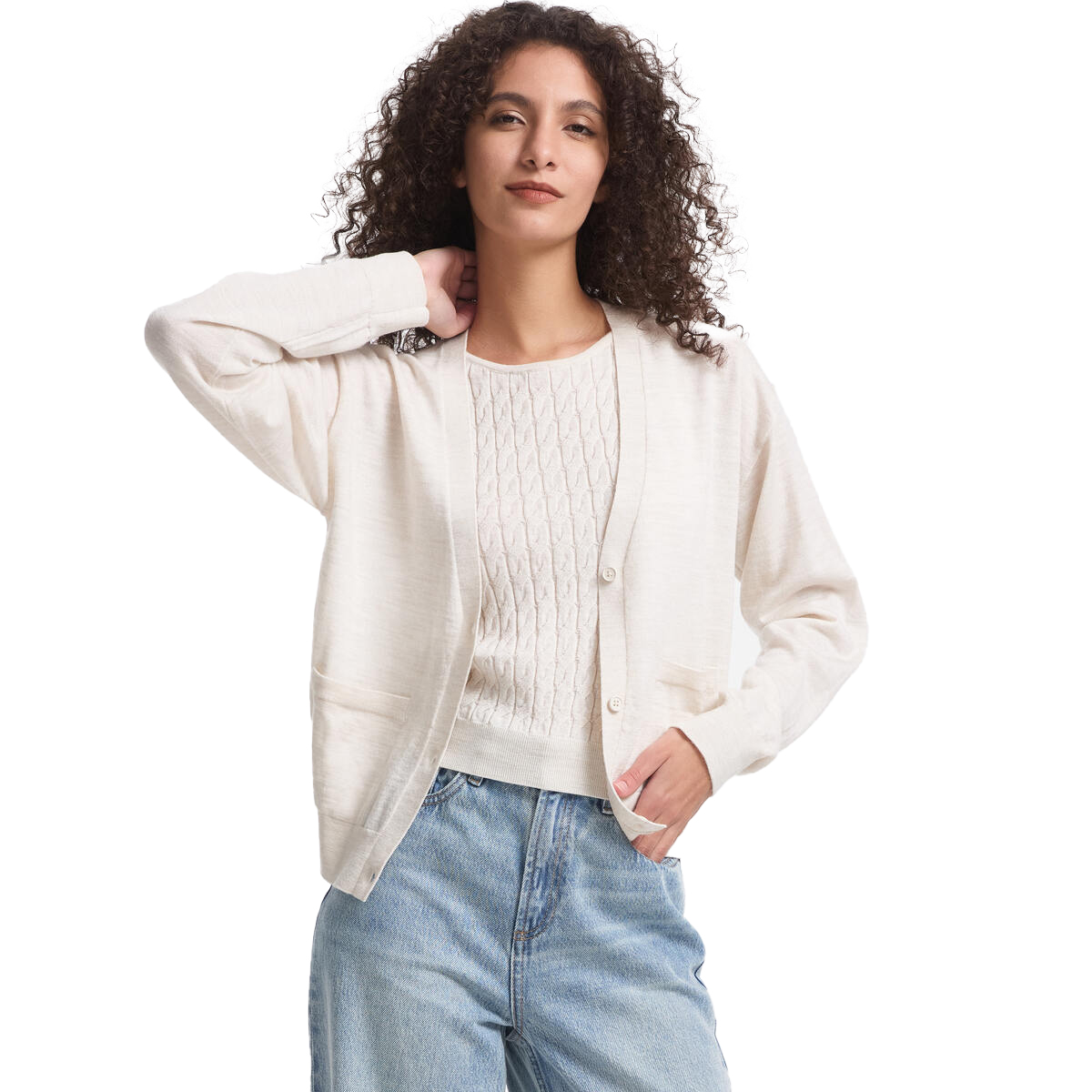 Топ женский GAP, бежевый
Топ женский GAP, бежевый
