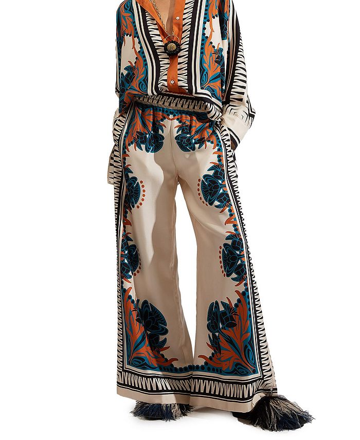 Брюки палаццо La DoubleJ, мультиколор
Брюки палаццо La DoubleJ, мультиколор