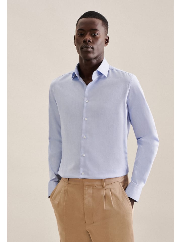 Рубашка Seidensticker, средне-синий
Рубашка Seidensticker, средне-синий