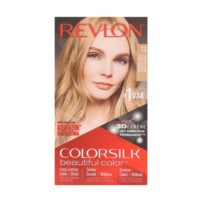 Кератиновая краска для волос Colorsilk Revlon, цвет 73
Кератиновая краска для волос Colorsilk Revlon, цвет 73