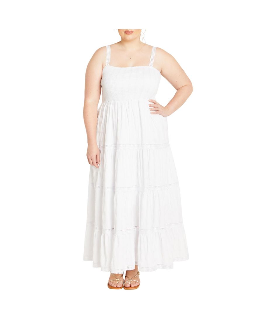 Женское платье "Дакота" CITY CHIC, White
Женское платье "Дакота" CITY CHIC, White