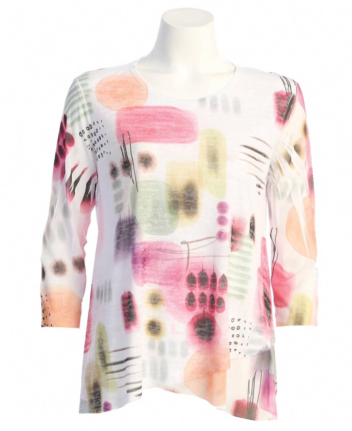 Женский топ Verona Burnout Mesh с контрастной сеткой в мультиколоре Jess & Jane
Женский топ Verona Burnout Mesh с контрастной сеткой в мультиколоре Jess & Jane