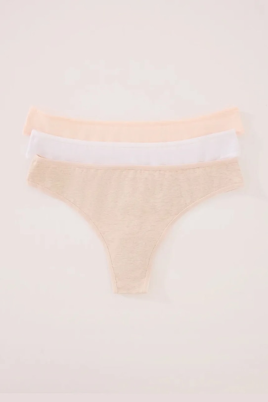 Хлопковые стринги 3 шт Women'Secret, белый
Хлопковые стринги 3 шт Women'Secret, белый