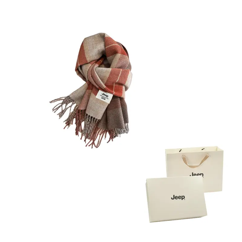 Шарф из полиэстера Unisex Jeep, бежевый оранжевый
Шарф из полиэстера Unisex Jeep, бежевый оранжевый