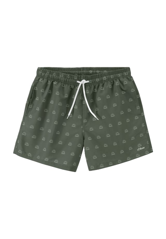 Шорты-Бикини Luis с быстросохнущими карманами S.Oliver, зеленый
Шорты-Бикини Luis с быстросохнущими карманами S.Oliver, зеленый