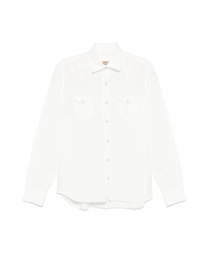 Белая рубашка с карманами и застежками на кнопках. Barba, белый
Белая рубашка с карманами и застежками на кнопках. Barba, белый