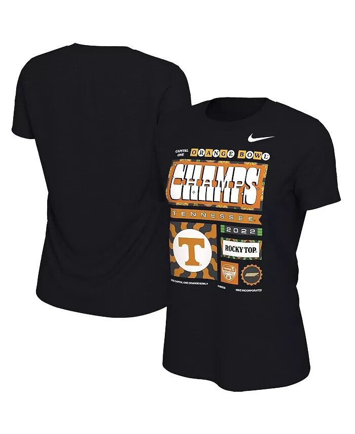 Черная женская футболка Tennessee Volunteers 2022 Orange Bowl Champions Locker Room Nike
Черная женская футболка Tennessee Volunteers 2022 Orange Bowl Champions Locker Room Nike