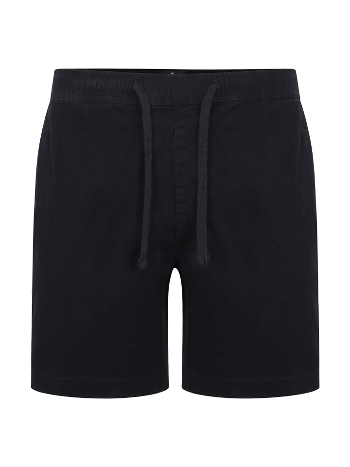 Тканевые шорты Threadbare, черный 
Тканевые шорты Threadbare, черный