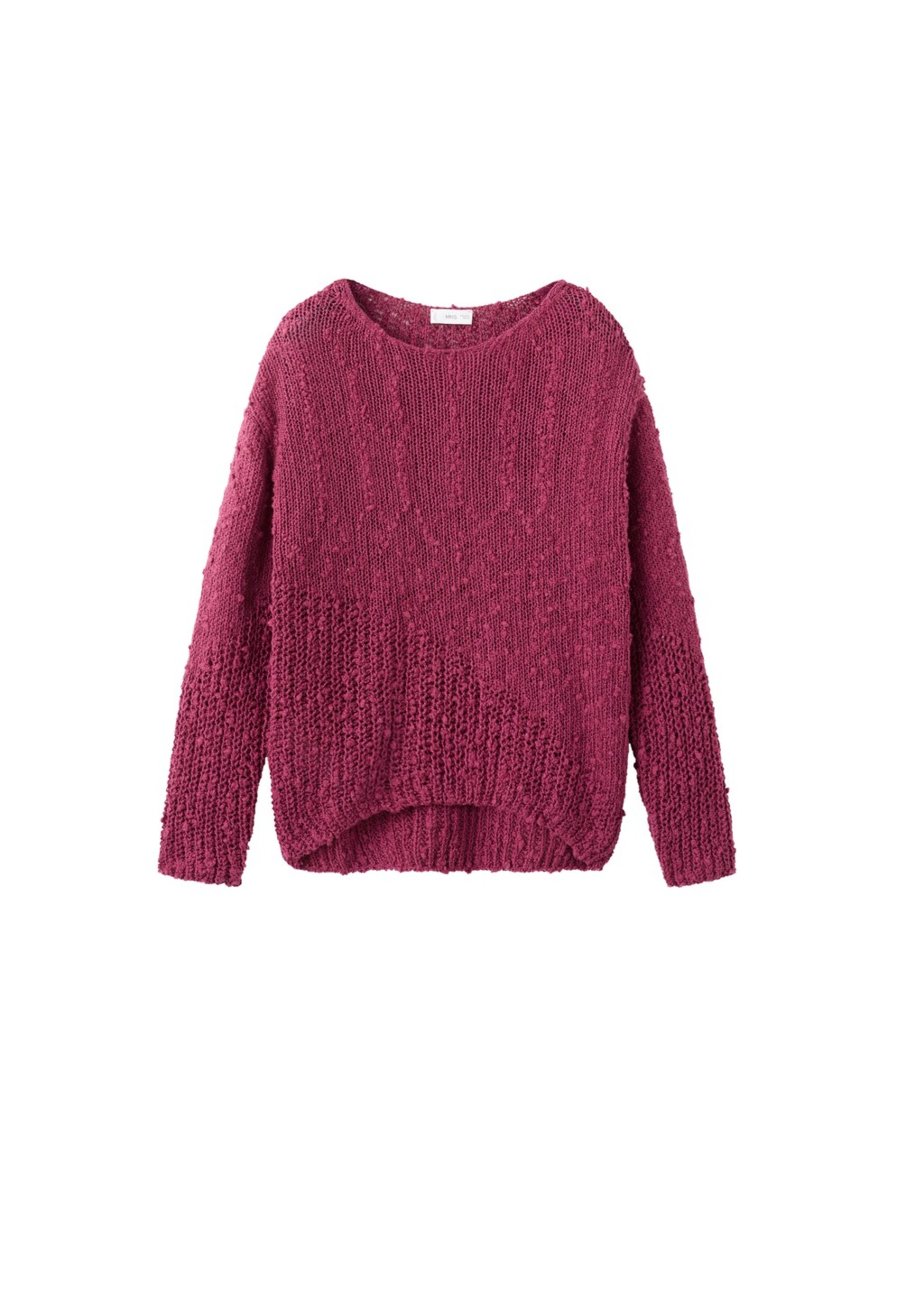 MANGO TEEN Свитер 'Rustic' в вишнево-красном цвете
MANGO TEEN Свитер 'Rustic' в вишнево-красном цвете