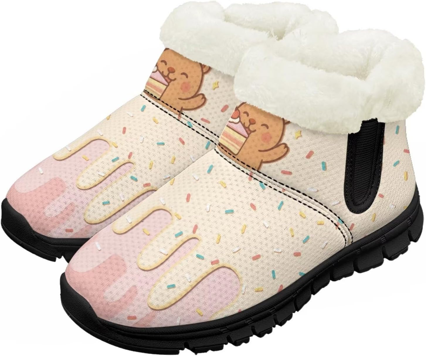 Зимние ботинки Chririnla для малышей, мальчиков и девочек, теплые низкие ботинки с искусственным мехом для холодной погоды на улице, кремовый
Зимние ботинки Chririnla для малышей, мальчиков и девочек, теплые низкие ботинки с искусственным мехом для холодной погоды на улице, кремовый