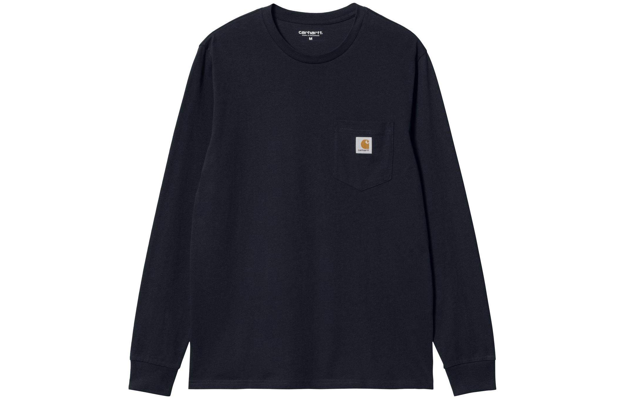 Футболка с длинным рукавом и нашивкой с логотипом Carhartt WIP, темно-синий
Футболка с длинным рукавом и нашивкой с логотипом Carhartt WIP, темно-синий