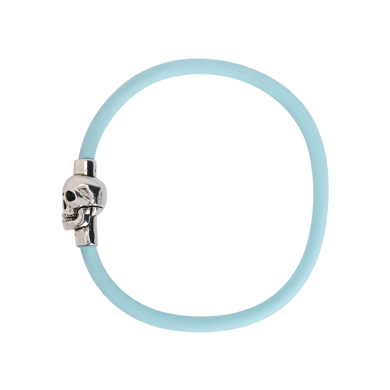 Браслет на шнурке с черепом Alexander McQueen, синий
Браслет на шнурке с черепом Alexander McQueen, синий