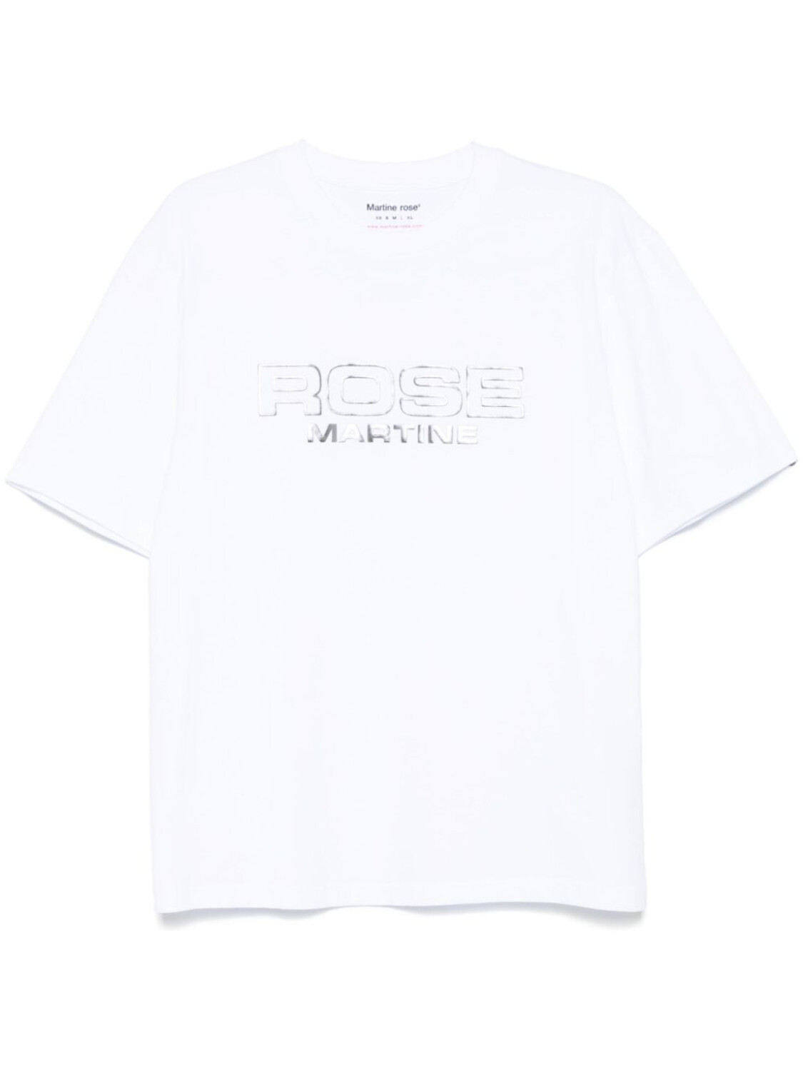 Martine Rose футболка с логотипом, белый
Martine Rose футболка с логотипом, белый