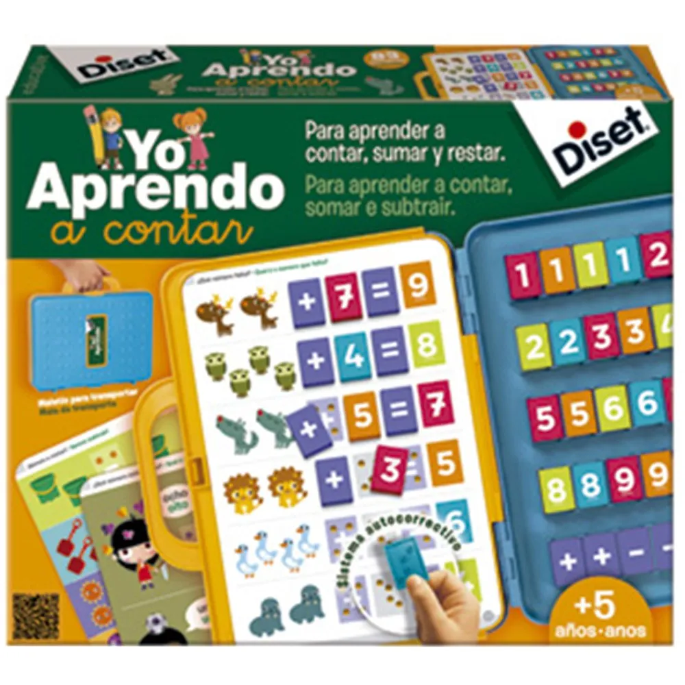 Детская настольная игра Diset I Learn To Tell, мультиколор
Детская настольная игра Diset I Learn To Tell, мультиколор