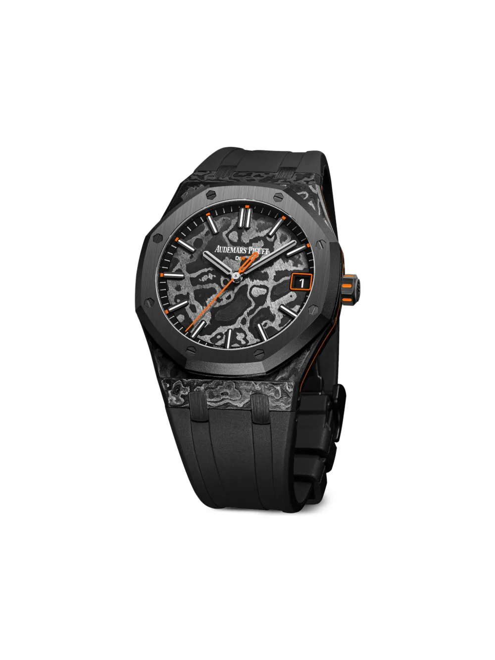 Кастомизированные наручные часы Royal Oak Ember 41 мм DiW (Designa Individual Watches), черный 
Кастомизированные наручные часы Royal Oak Ember 41 мм DiW (Designa Individual Watches), черный
