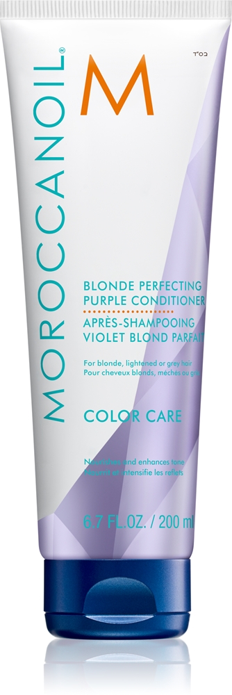 Кондиционер для окрашенных волос с фиолетовыми пигментами для светлых и осветленных волос Moroccanoil, 200 мл
Кондиционер для окрашенных волос с фиолетовыми пигментами для светлых и осветленных волос Moroccanoil, 200 мл