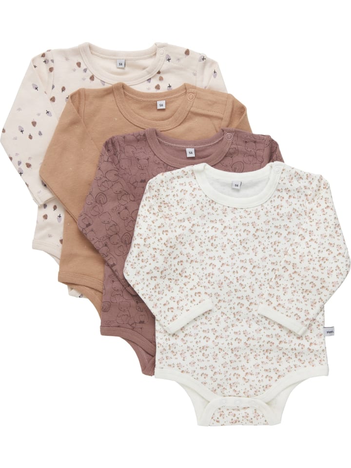 Pippi Babywear Детский боди с длинными рукавами, разноцветный
Pippi Babywear Детский боди с длинными рукавами, разноцветный