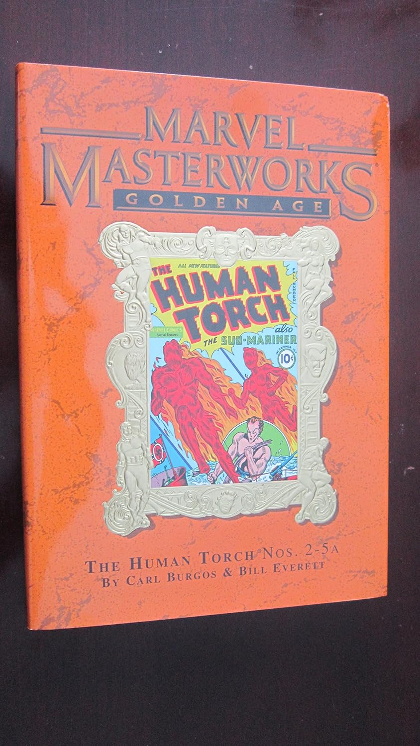 Marvel Masterworks: Golden Age Human Torch (No's 2-5A, Vol 51) by Carl Burgos & Bill Everett (2005-05-03) (Marvel Comics)
Marvel Masterworks: Golden Age Human Torch (No's 2-5A, Vol 51) by Carl Burgos & Bill Everett (2005-05-03) (Marvel Comics)