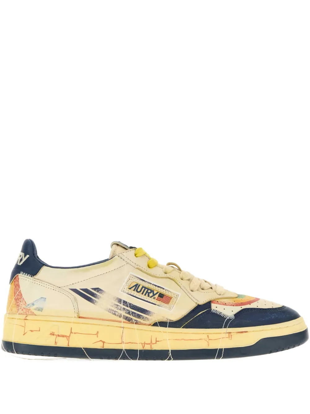 Кожаные кроссовки Autry, желтый
Кожаные кроссовки Autry, желтый