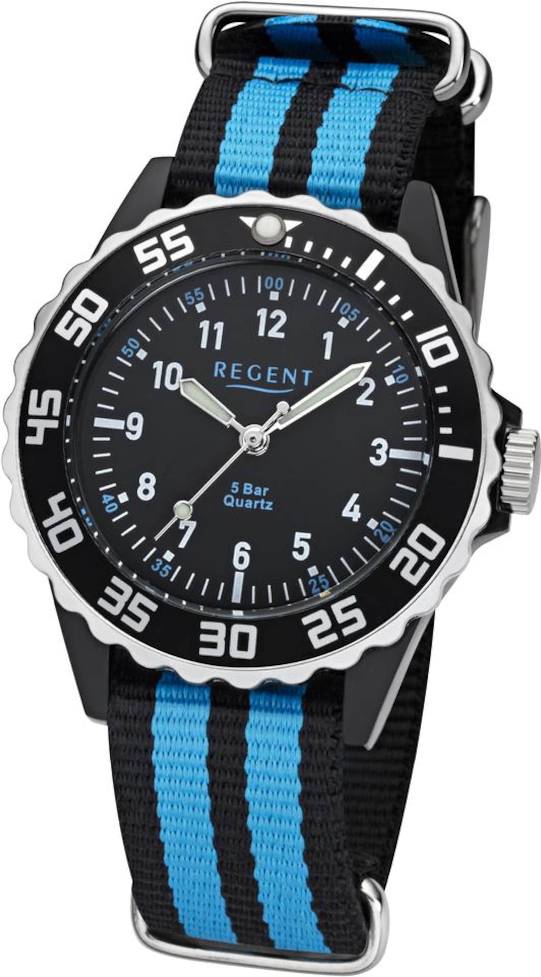REGENT Часы '12400258' в черном цвете
REGENT Часы '12400258' в черном цвете