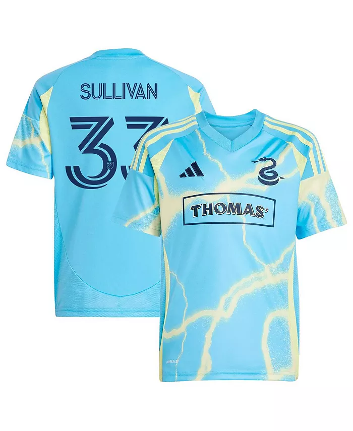 Футболка игрока Philadelphia Union 2025 The Voltage Kit Replica для мальчиков и девочек, модель Quinn Sullivan, синяя adidas
Футболка игрока Philadelphia Union 2025 The Voltage Kit Replica для мальчиков и девочек, модель Quinn Sullivan, синяя adidas