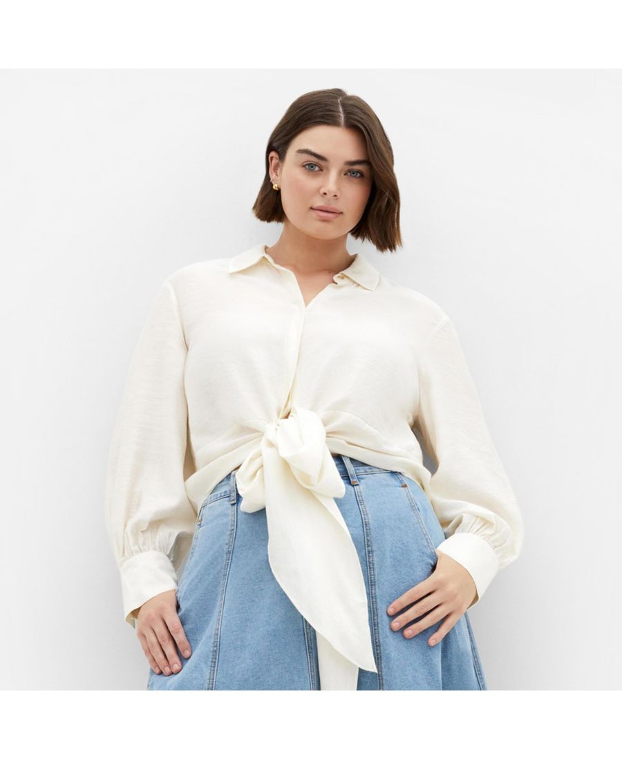 Женская рубашка Rosabella CITY CHIC, Cream
Женская рубашка Rosabella CITY CHIC, Cream