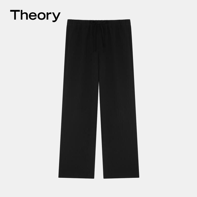 Брюки женские Theory с завязками, черный
Брюки женские Theory с завязками, черный