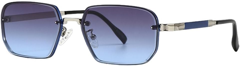 Солнцезащитные очки MUTYNE в квадратной оправе, ретро, для женщин, с защитой от УФ-излучения UV400, металлические солнцезащитные очки для мужчин, сине-коричневые, Gray Blue Lens
Солнцезащитные очки MUTYNE в квадратной оправе, ретро, для женщин, с защитой от УФ-излучения UV400, металлические солнцезащитные очки для мужчин, сине-коричневые, Gray Blue Lens