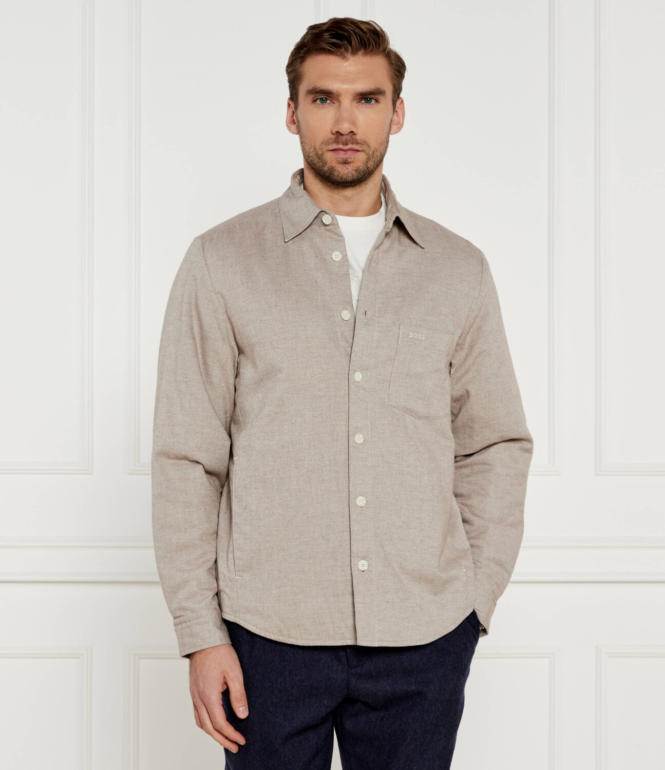 Рубашка BOSS BLACK C-OLSON-PADD-P-E-244 Relaxed fit, бежевый
Рубашка BOSS BLACK C-OLSON-PADD-P-E-244 Relaxed fit, бежевый