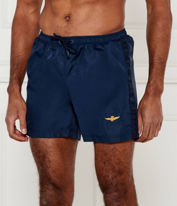 Шорты для плавания Regular fit Aeronautica Militare, синий
Шорты для плавания Regular fit Aeronautica Militare, синий