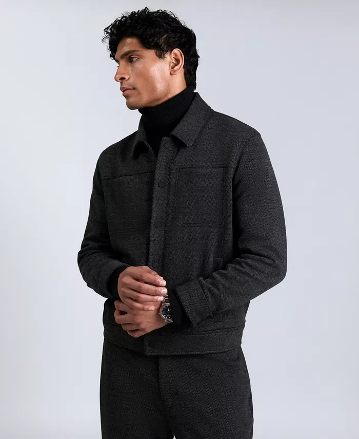 Мужская приталенная куртка Trucker Kenneth Cole, серый
Мужская приталенная куртка Trucker Kenneth Cole, серый