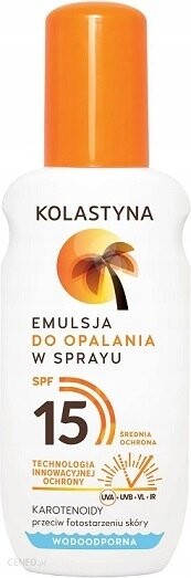 Коластина, Эмульсия для загара 15 Spf, 200 мл Kolastyna
Коластина, Эмульсия для загара 15 Spf, 200 мл Kolastyna