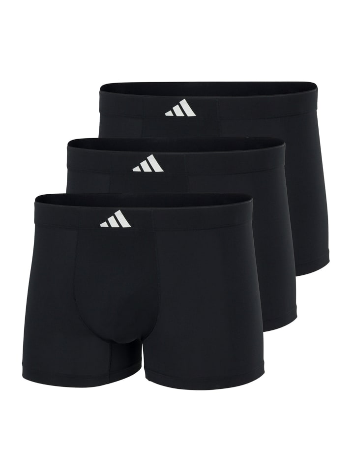 Adidas Комплект из 3 боксерских трусов черного цвета
Adidas Комплект из 3 боксерских трусов черного цвета
