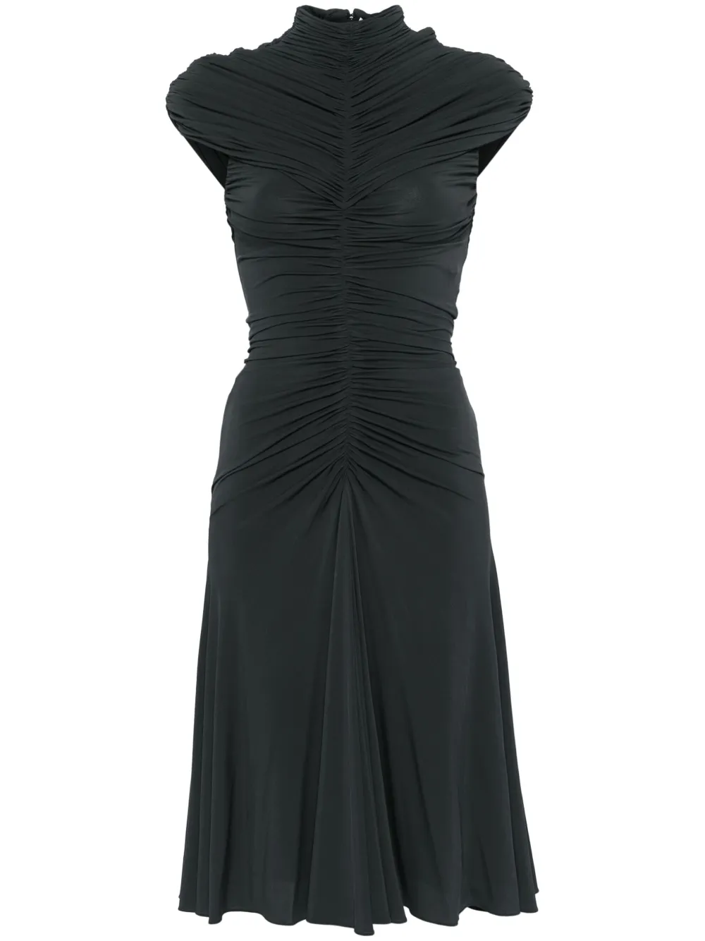 Присборенное платье миди из джерси Alaïa, серый
Присборенное платье миди из джерси Alaïa, серый