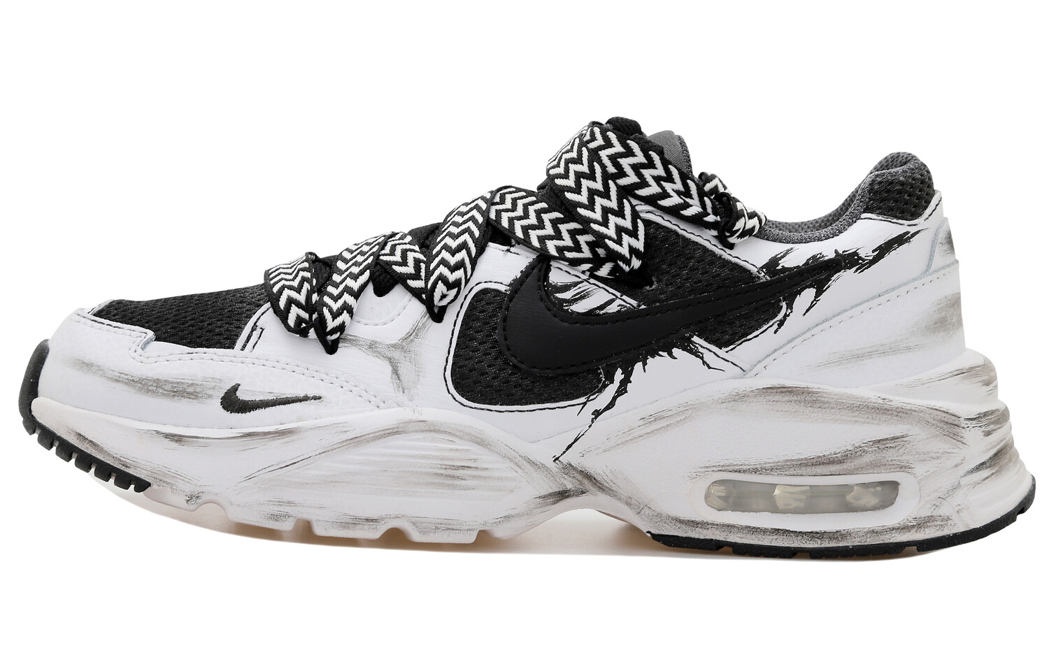 Кроссовки Nike Air Max Fusion Lifestyle Shoes Women's Low-top Black/white, черный
Кроссовки Nike Air Max Fusion Lifestyle Shoes Women's Low-top Black/white, черный