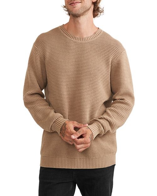 Свитер с круглым вырезом, окрашенный в готовой одежде Marine Layer, цвет Tan/Beige
Свитер с круглым вырезом, окрашенный в готовой одежде Marine Layer, цвет Tan/Beige
