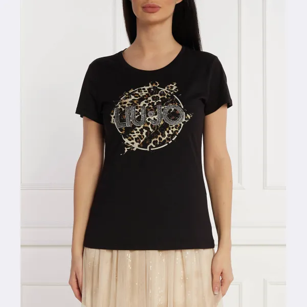 Футболка стандартного кроя Liu Jo, черный
Футболка стандартного кроя Liu Jo, черный