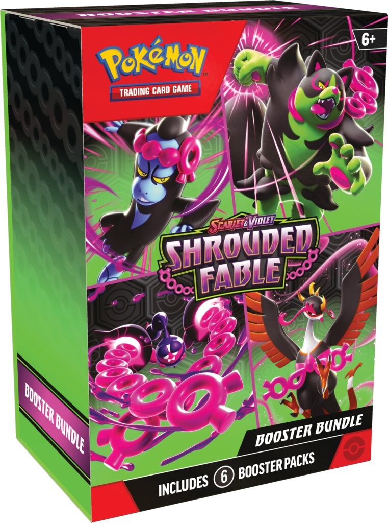 Pokémon, Tcg: Scarlet & Violet, Shrouded Fable, набор бустеров Pokemon
Pokémon, Tcg: Scarlet & Violet, Shrouded Fable, набор бустеров Pokemon
